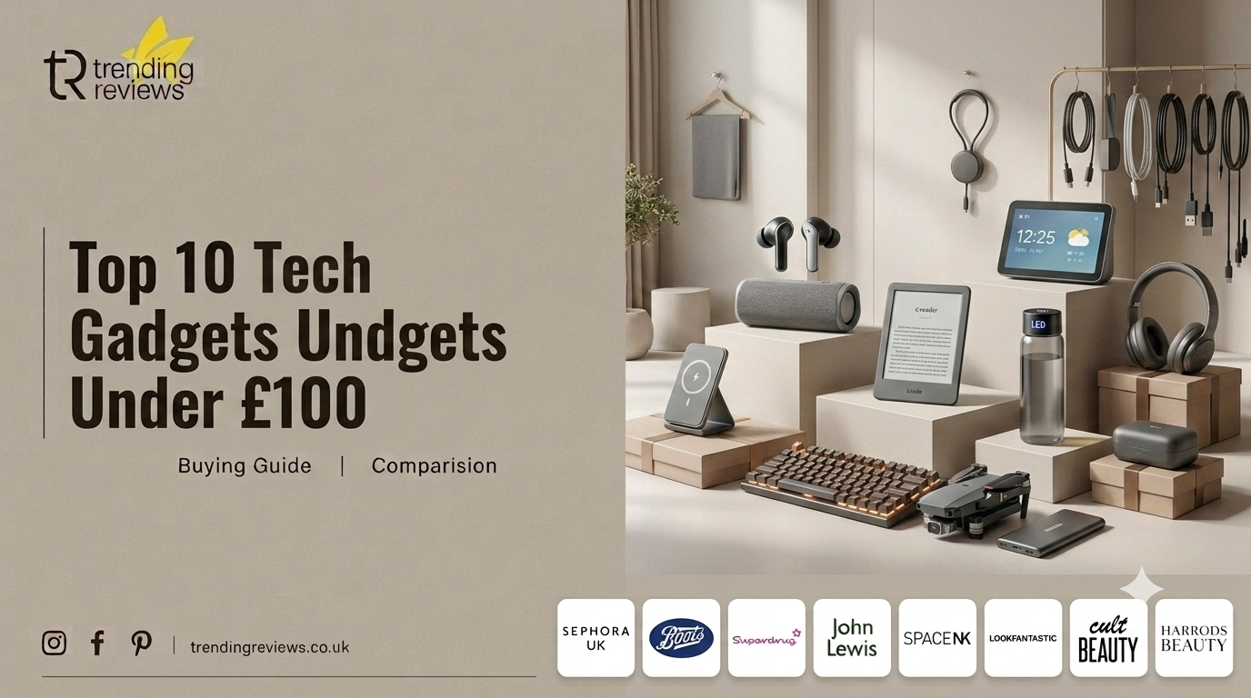 Top 10 Tech Gadgets Under £100 That Are Worth Every Penny